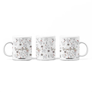 Chickens Lover Coffee Mug Farmhouse Chickens Lady Mom Gift TB10 Print Your Wear