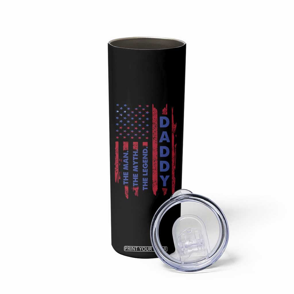 Christmas Gifts for Dad Skinny Tumbler Daddy The Man The Myth The Legend TB10 Print Your Wear