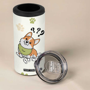 Dog Mom Gifts 4 in 1 Can Cooler Tumbler Best Fcking Dog Mom Ever Corgi Gag Gifts For New Puppy Fur Baby Owners TB10 Print Your Wear