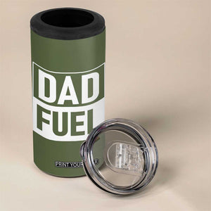 Dad Fuel 4 in 1 Can Cooler Tumbler Fathers Day Gift For Dad From Daughter Son TB10 Print Your Wear