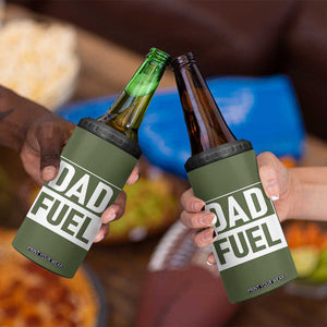 Dad Fuel 4 in 1 Can Cooler Tumbler Fathers Day Gift For Dad From Daughter Son TB10 Print Your Wear