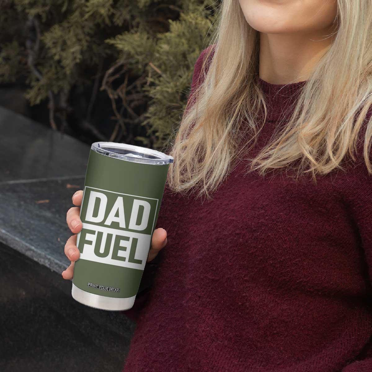 Dad Fuel Tumbler Cup Fathers Day Gift For Dad From Daughter Son TB10 Print Your Wear