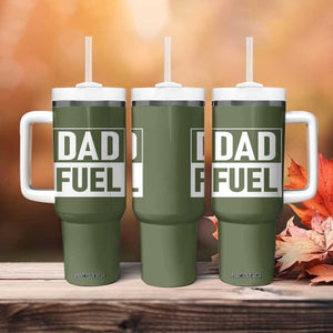Dad Fuel Tumbler With Handle Fathers Day Gift For Dad From Daughter Son TB10 Print Your Wear
