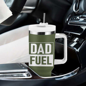 Dad Fuel Tumbler With Handle Fathers Day Gift For Dad From Daughter Son TB10 Print Your Wear