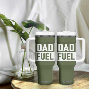 Dad Fuel Tumbler With Handle Fathers Day Gift For Dad From Daughter Son TB10 Print Your Wear