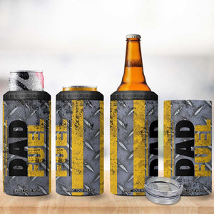 Dad Fuel 4 in 1 Can Cooler Tumbler Mechanic Fathers Day Gift For Dad From Daughter Son TB10 Print Your Wear