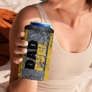 Dad Fuel 4 in 1 Can Cooler Tumbler Mechanic Fathers Day Gift For Dad From Daughter Son TB10 Print Your Wear