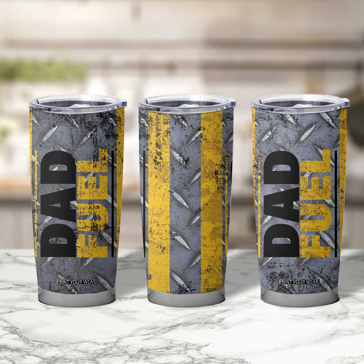 Dad Fuel Tumbler Cup Mechanic Fathers Day Gift For Dad From Daughter Son TB10 Print Your Wear
