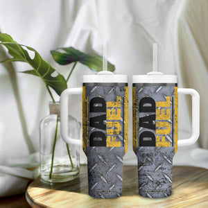 Dad Fuel Tumbler With Handle Mechanic Fathers Day Gift For Dad From Daughter Son TB10 Print Your Wear