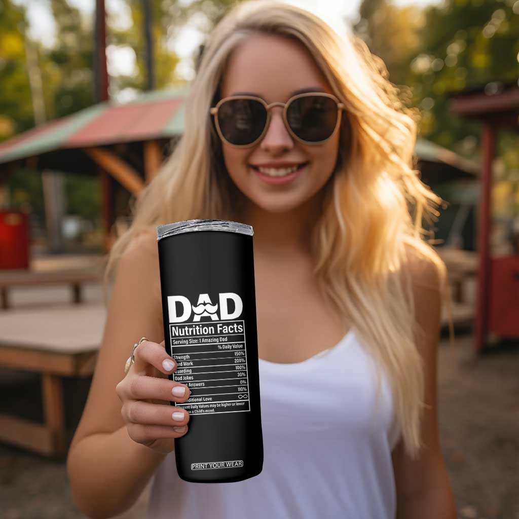 Dad Skinny Tumbler Best Dad Ever Gifts For Fathers Day American Flag TB10 Print Your Wear