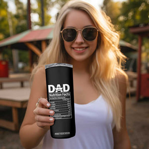Dad Skinny Tumbler Best Dad Ever Gifts For Fathers Day American Flag TB10 Print Your Wear