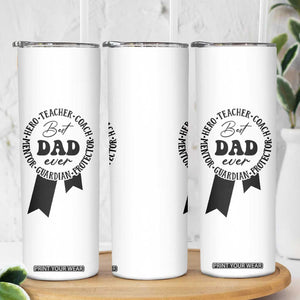 Best Dad Skinny Tumbler Gifts for Dad from Daughter Son Kids Present for Fathers Day TB10 Print Your Wear