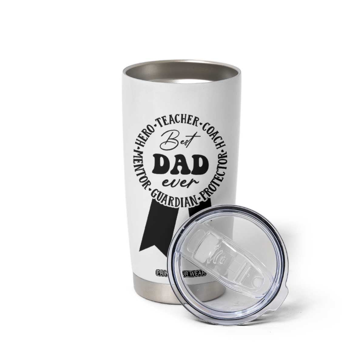 Best Dad Tumbler Cup Gifts for Dad from Daughter Son Kids Present for Fathers Day TB10 Print Your Wear