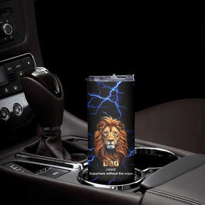 Funny Father's Day Gift For Dad Skinny Tumbler Superhero Superdad Fathers Day Gifts for Dad from Daughter Son TB10 Print Your Wear