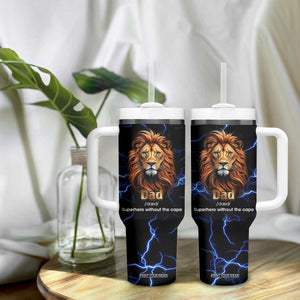 Funny Father's Day Gift For Dad Tumbler With Handle Superhero Superdad Fathers Day Gifts for Dad from Daughter Son TB10 Print Your Wear
