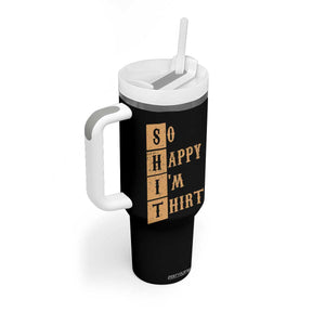 Funny 30th Birthday Gifts Tumbler With Handle So Happy Im Thirty 1996 30 Year Olds TB10 Print Your Wear