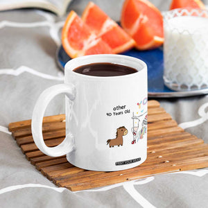 40th Birthday Coffee Mug Funny Dancing Unicorn 1986 Other 40 Year Olds TB10 Print Your Wear