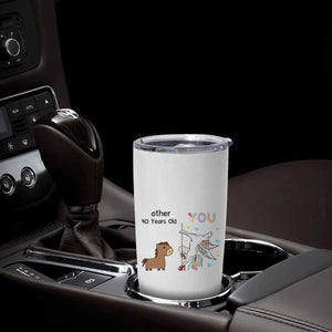 40th Birthday Tumbler Cup Funny Dancing Unicorn 1986 Other 40 Year Olds TB10 Print Your Wear