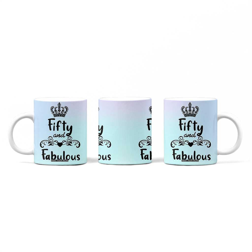 50th Birthday Gifts For Women Coffee Mug 1976 Turning 50 Year Old Gift For Her Mom Wife Friends TB10 Print Your Wear