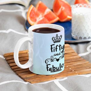 50th Birthday Gifts For Women Coffee Mug 1976 Turning 50 Year Old Gift For Her Mom Wife Friends TB10 Print Your Wear