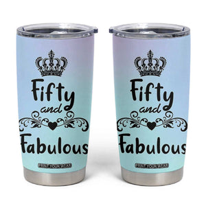 50th Birthday Gifts For Women Tumbler Cup 1976 Turning 50 Year Old Gift For Her Mom Wife Friends TB10 Opaline Print Your Wear