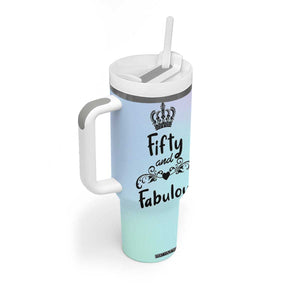 50th Birthday Gifts For Women Tumbler With Handle 1976 Turning 50 Year Old Gift For Her Mom Wife Friends TB10 Print Your Wear