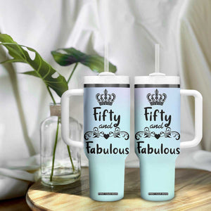 50th Birthday Gifts For Women Tumbler With Handle 1976 Turning 50 Year Old Gift For Her Mom Wife Friends TB10 Print Your Wear