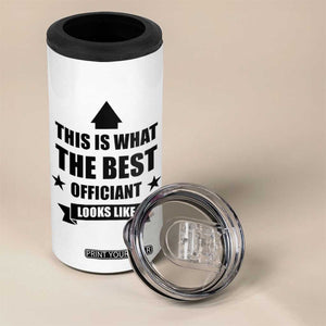Wedding Officiant 4 in 1 Can Cooler Tumbler Funny Wedding Registry Best Officiants Ever Gift From Couple TB10 Print Your Wear