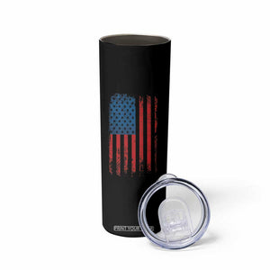 Harris 2024 Election Skinny Tumbler I'm With Kamala First Female President American Flag TB10 Print Your Wear