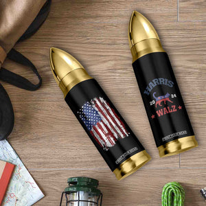 Kamala Harris Tim Walz 2024 Election Bullet Tumbler Cat Ladies Vote for Kamala President American Flag TB10 Print Your Wear