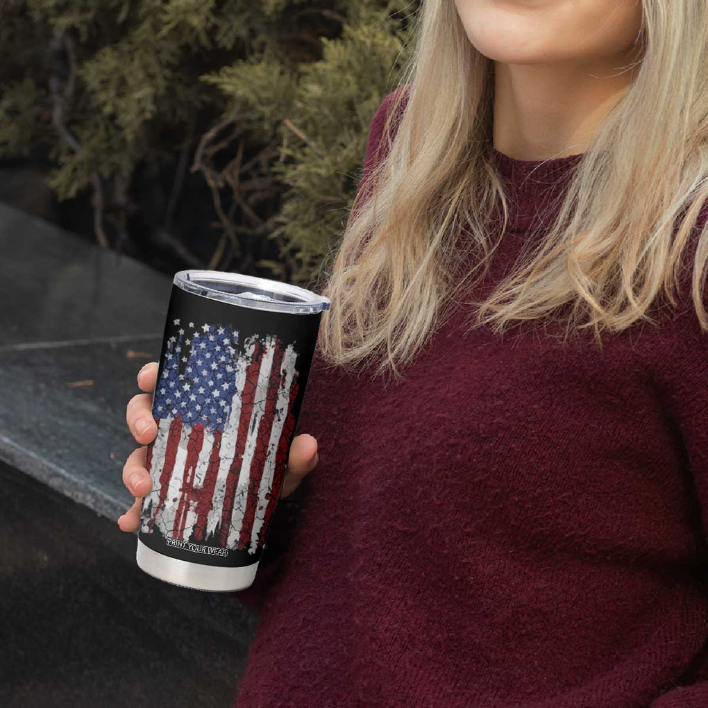 Kamala Harris Tim Walz 2024 Election Tumbler Cup Cat Ladies Vote for Kamala President American Flag TB10 Print Your Wear