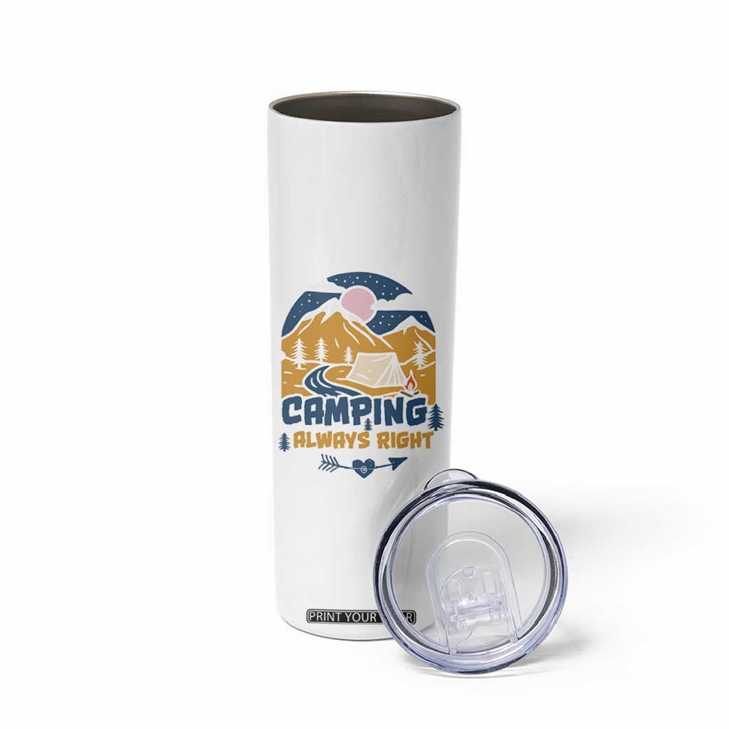 Camping Gifts Skinny Tumbler Outdoor Camping Mountain Nature Hiking Camp Lover Gift TB10 Print Your Wear