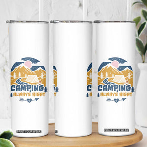 Camping Gifts Skinny Tumbler Outdoor Camping Mountain Nature Hiking Camp Lover Gift TB10 Print Your Wear