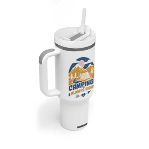 Camping Gifts Tumbler With Handle Outdoor Camping Mountain Nature Hiking Camp Lover Gift TB10 Print Your Wear
