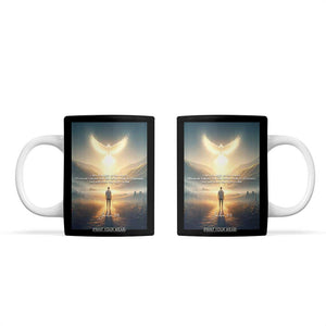 Christian Gifts Coffee Mug I Am The Light of The World Bible Verse John 8:12 TB10 Black Print Your Wear