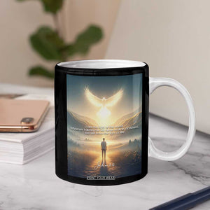 Christian Gifts Coffee Mug I Am The Light of The World Bible Verse John 8:12 TB10 Print Your Wear