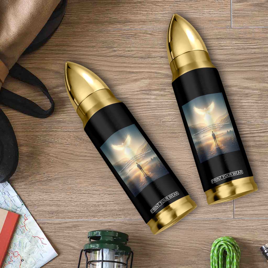 Christian Gifts Bullet Tumbler I Am The Light of The World Bible Verse John 8:12 TB10 Print Your Wear