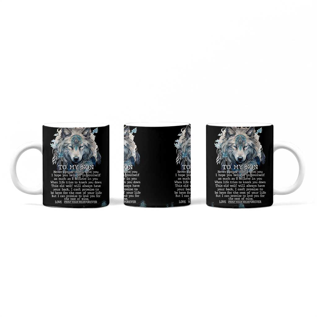 To My Son I Love You Coffee Mug Graduation Christmas Birthday Gifts For Grown Son From Mom Dad TB10 Print Your Wear
