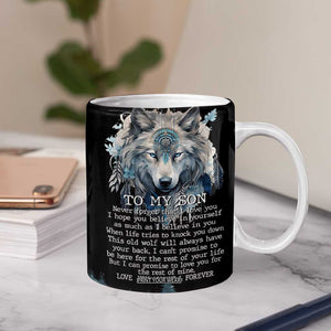To My Son I Love You Coffee Mug Graduation Christmas Birthday Gifts For Grown Son From Mom Dad TB10 Print Your Wear