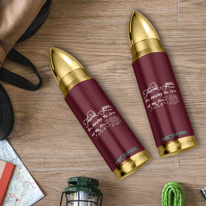 Mother-In-Law Gifts Bullet Tumbler Thank You For Rasing The Man Of My Life TB10 Print Your Wear