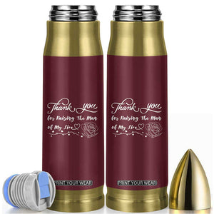 Mother-In-Law Gifts Bullet Tumbler Thank You For Rasing The Love Of My Life TB10 Maroon Print Your Wear