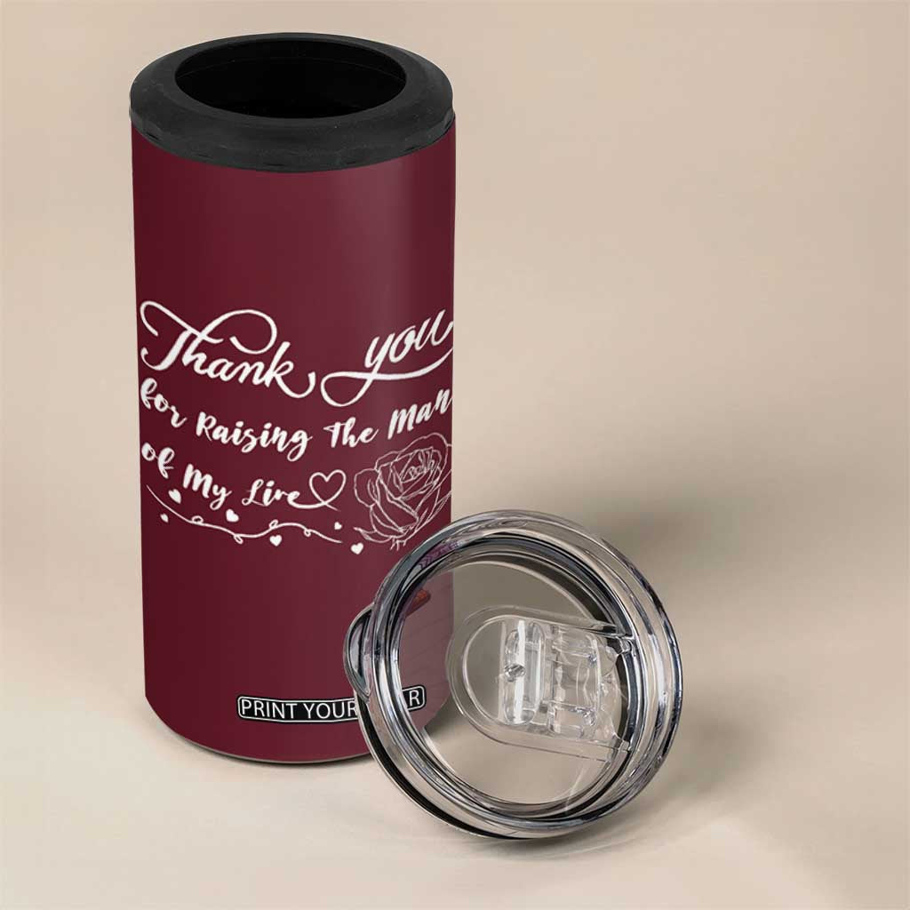 Mother-In-Law Gifts 4 in 1 Can Cooler Tumbler Thank You For Rasing The Love Of My Life TB10 Print Your Wear