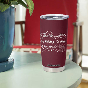 Mother-In-Law Gifts Tumbler Cup Thank You For Rasing The Love Of My Life TB10 Print Your Wear
