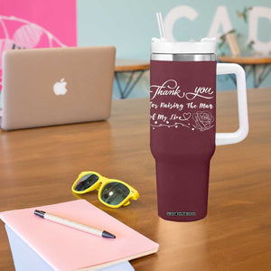 Mother-In-Law Gifts Tumbler With Handle Thank You For Rasing The Love Of My Life TB10 Print Your Wear