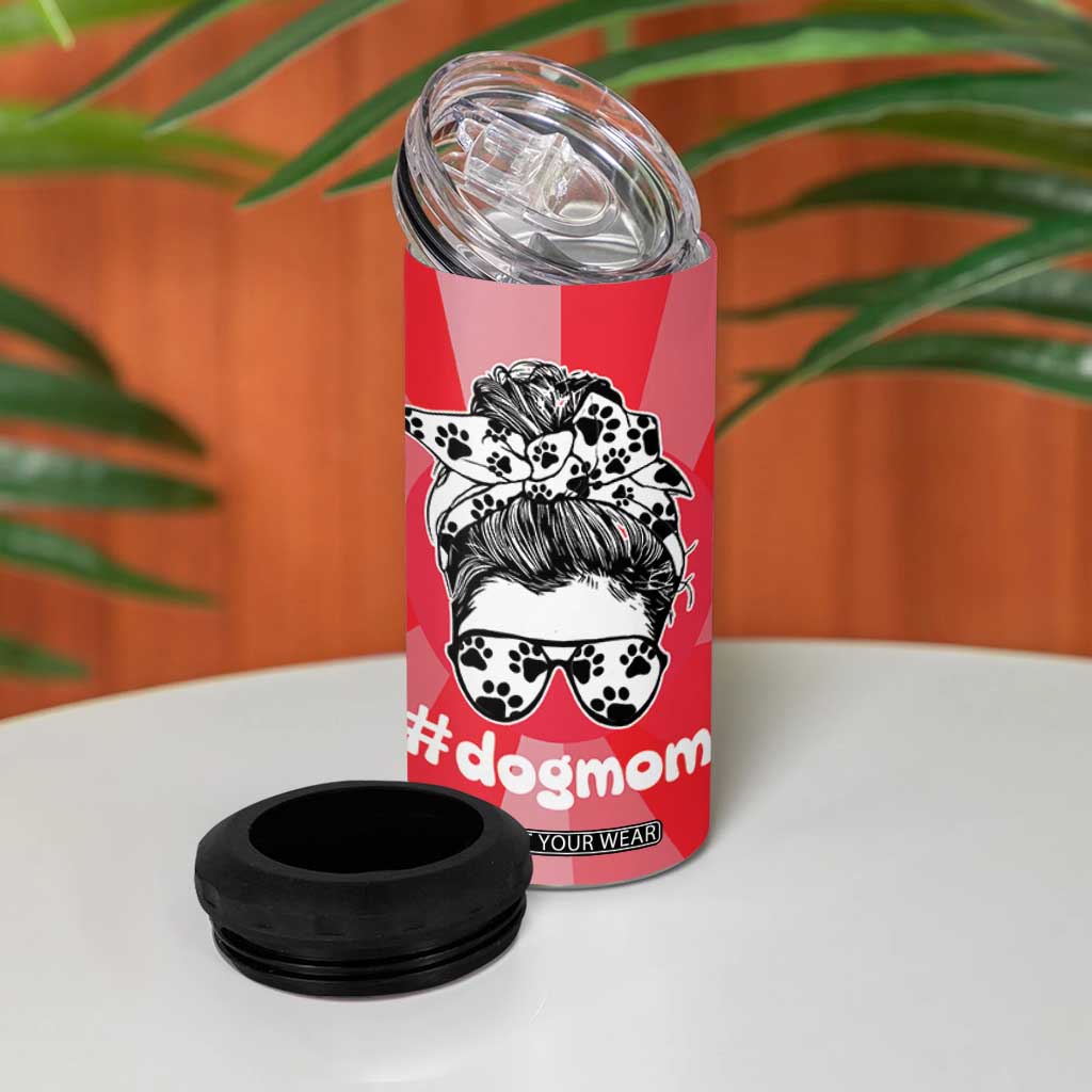 Aunt Gifts 4 in 1 Can Cooler Tumbler Dog Mom Auntie Gifts From Niece Nephew TB10 Print Your Wear