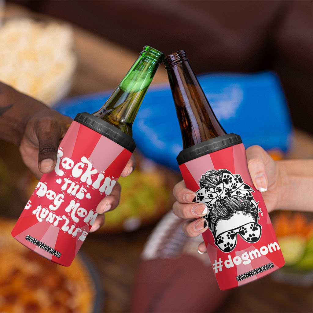 Aunt Gifts 4 in 1 Can Cooler Tumbler Dog Mom Auntie Gifts From Niece Nephew TB10 Print Your Wear
