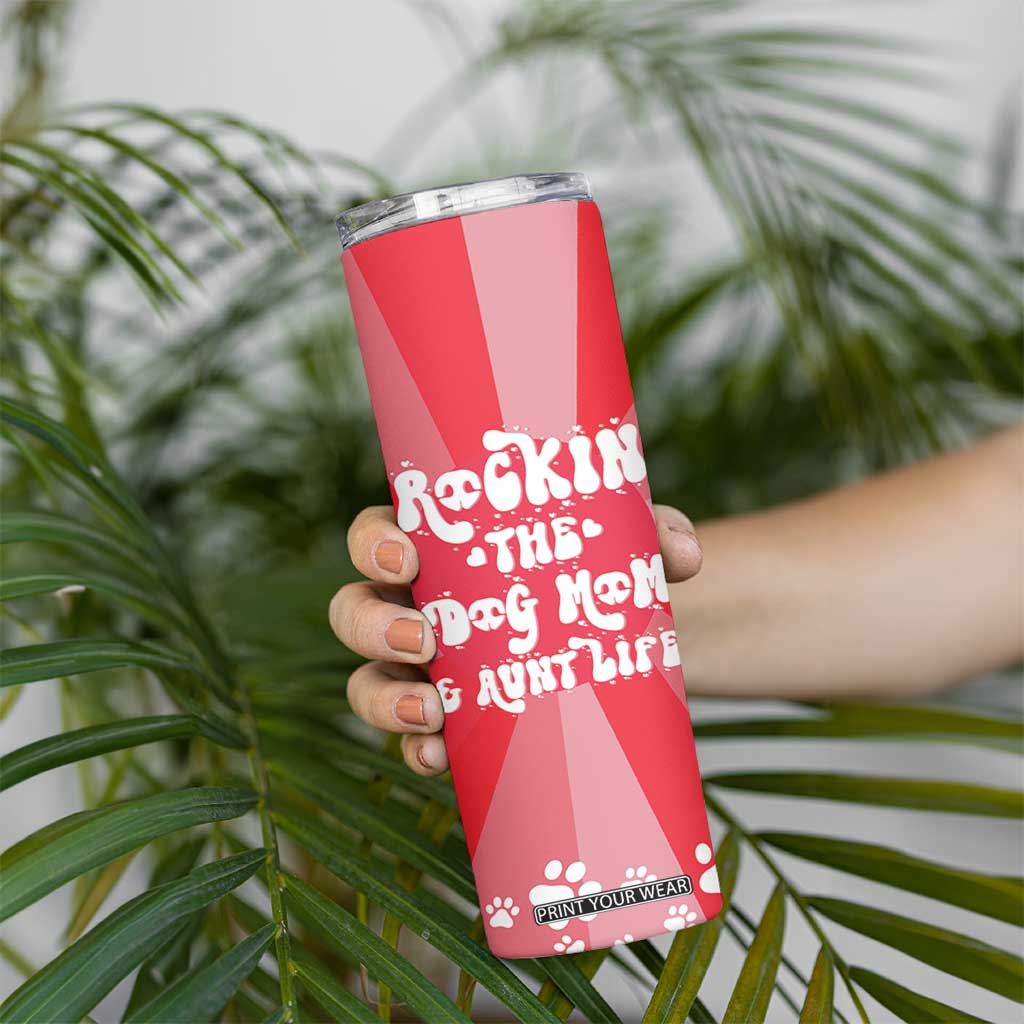 Aunt Gifts Skinny Tumbler Dog Mom Auntie Gifts From Niece Nephew TB10 Print Your Wear