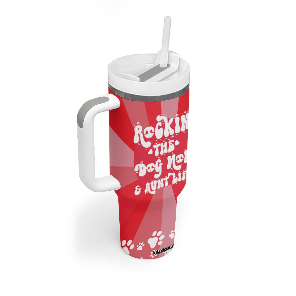 Aunt Gifts Tumbler With Handle Dog Mom Auntie Gifts From Niece Nephew TB10 Print Your Wear
