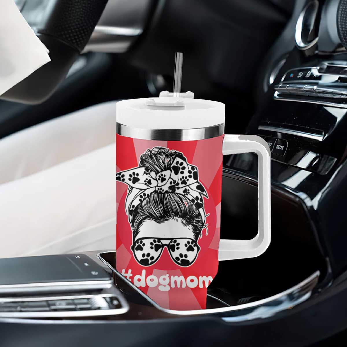 Aunt Gifts Tumbler With Handle Dog Mom Auntie Gifts From Niece Nephew TB10 Print Your Wear