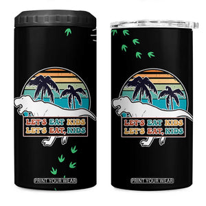 Grammar English Teacher 4 in 1 Can Cooler Tumbler Funny Dinosaurs Punctuation Saves Lives Lets Eat Kids TB10 One Size: 16 oz Black Print Your Wear